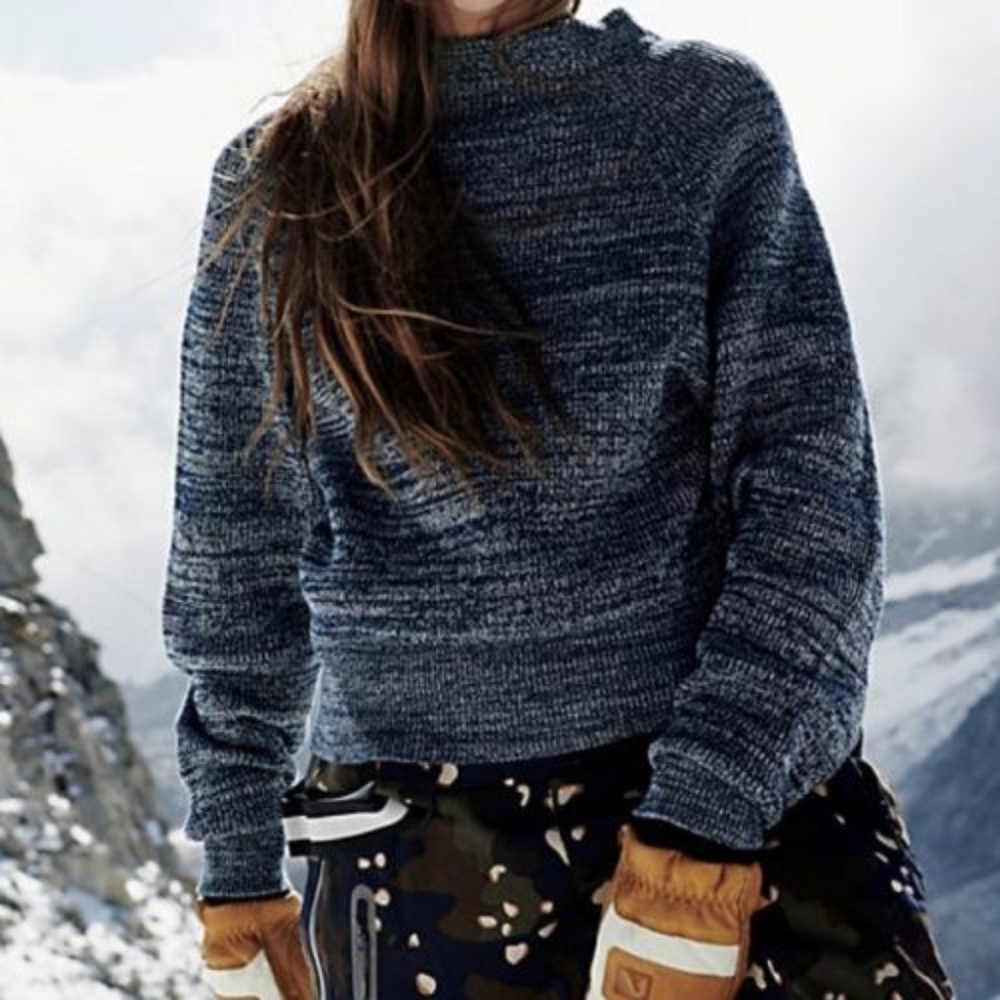 Free People Too Good Knit Pullover